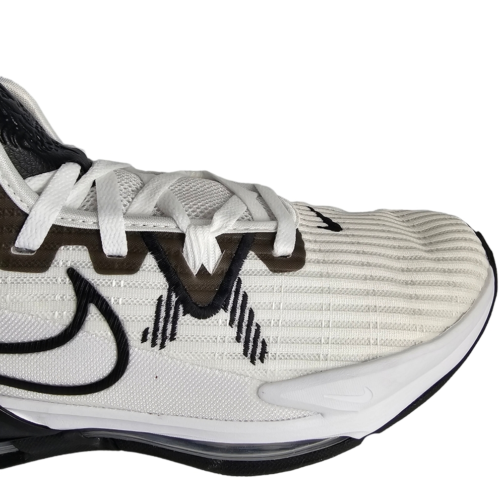 NWT Nike LeBron Witness 6 Men's Size 12 White and Black Basketball Sneaker Shoes - Picture 8 of 15